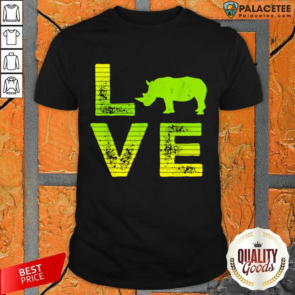 Ecstatic Love Rhinos African 2021 Shirt