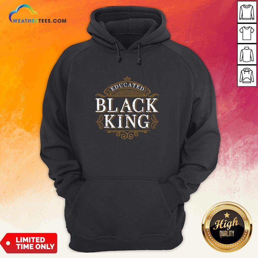 Educated Black King History Month Melanin T-Shirt