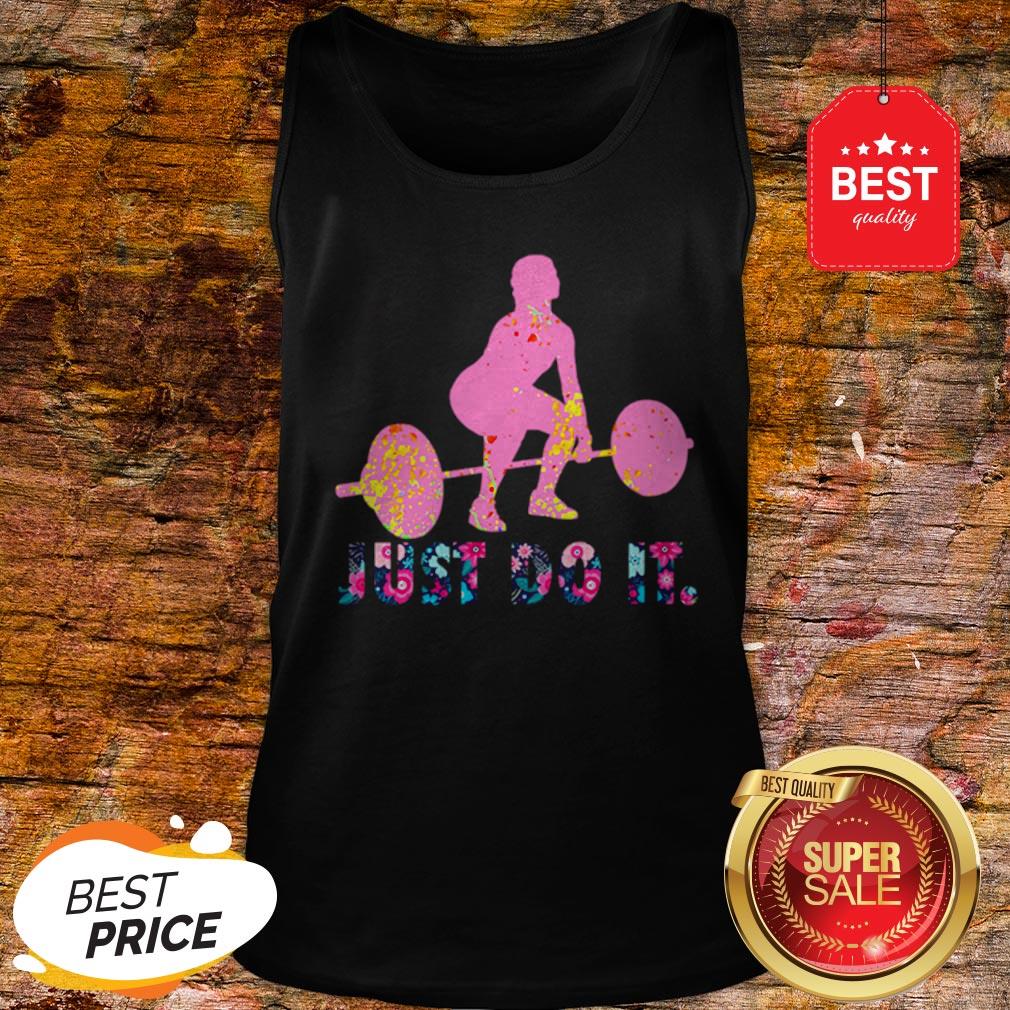 Official Just Do It Deadlift Colorful Shirt