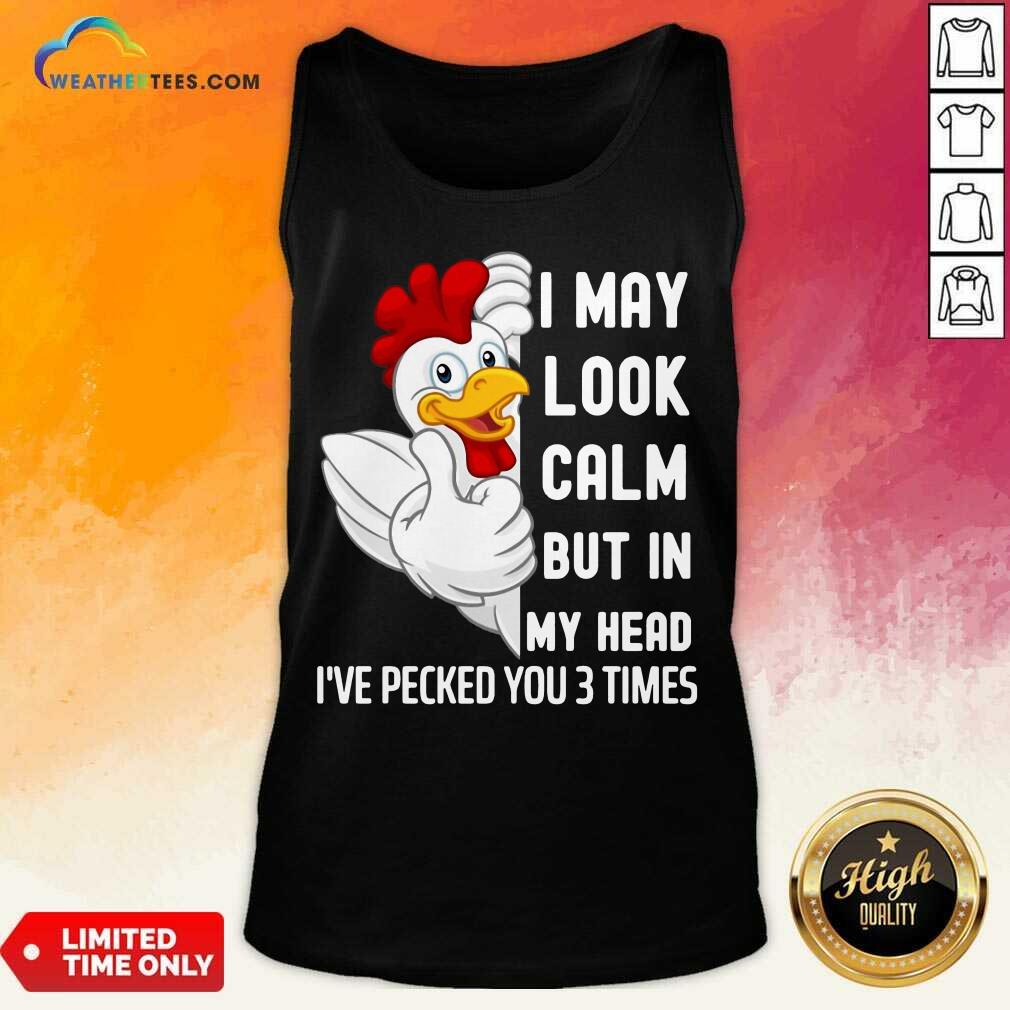 Excited Look In My White Chicken 9 Shirt