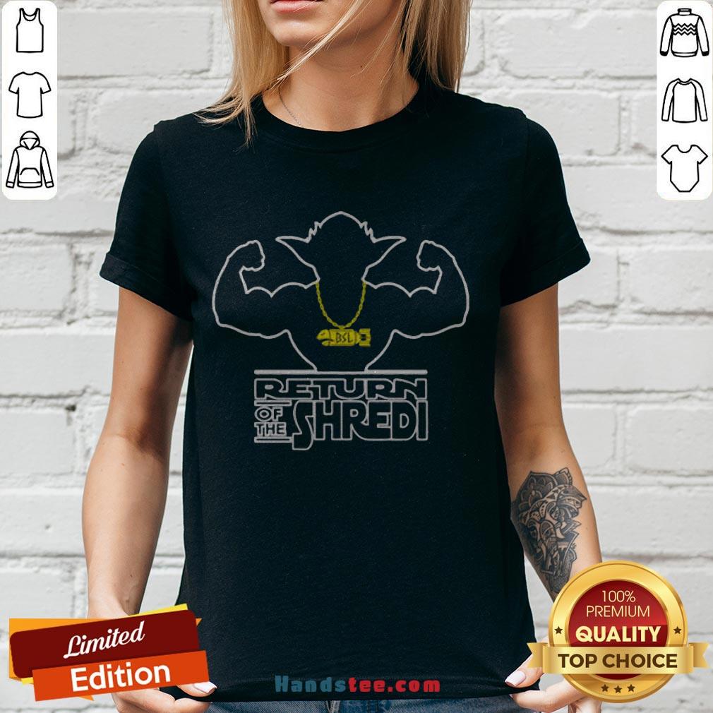 Funny Star Wars Giant Yoda Return Of The Shredi Shirt