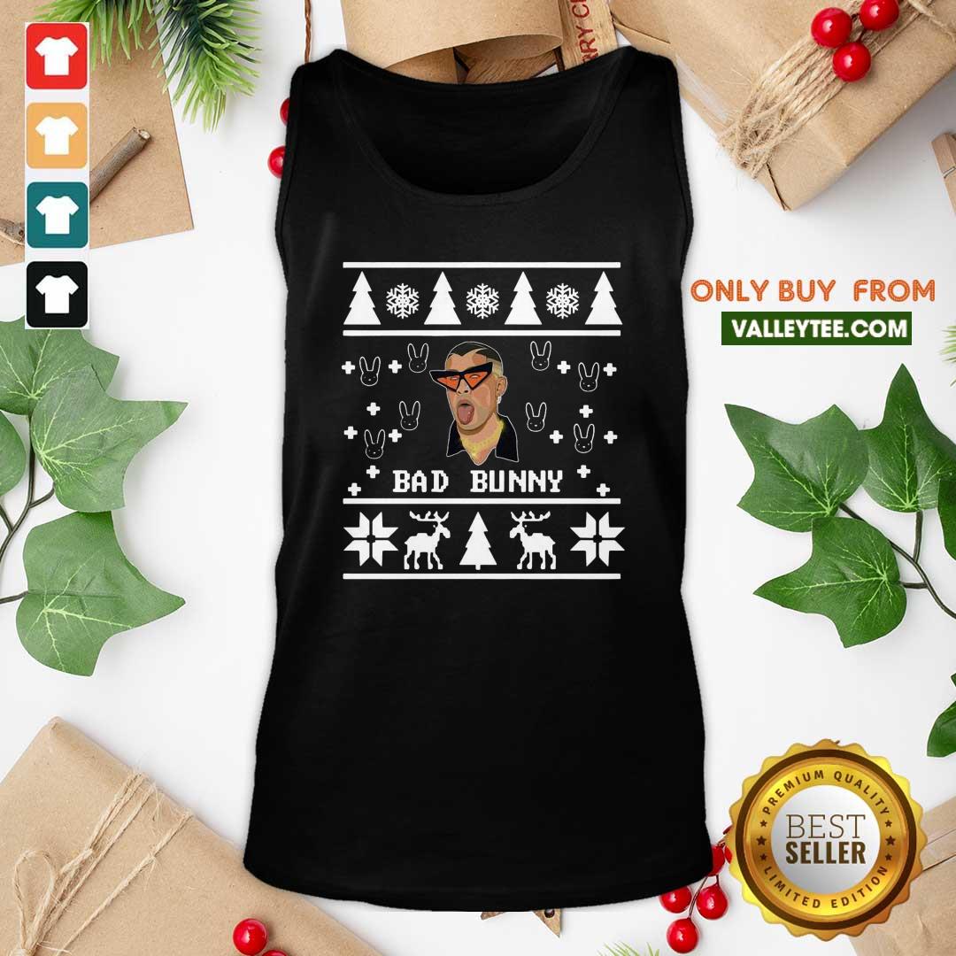 Fantastic Bad Bunny Ugly Christmas Shirt