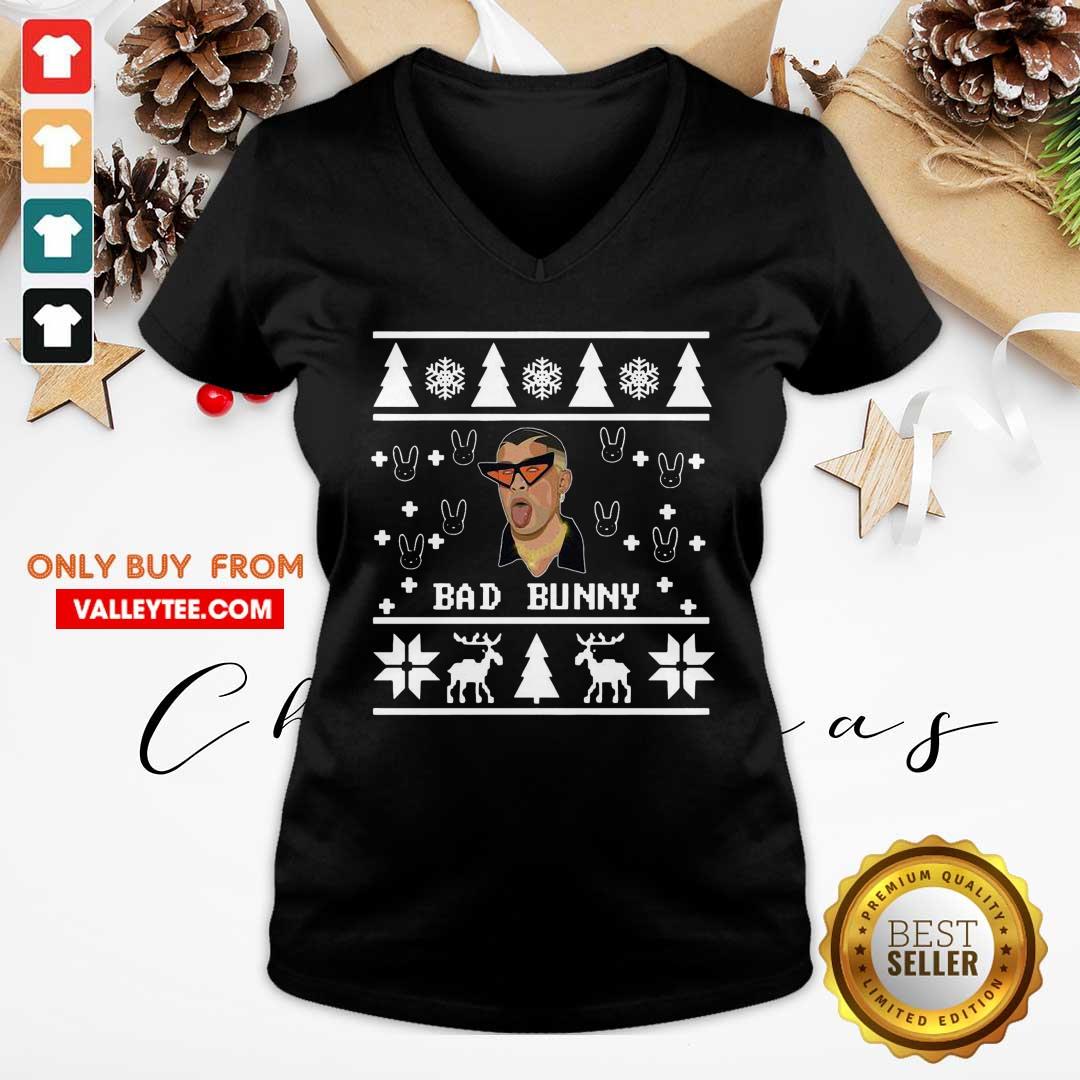 Fantastic Bad Bunny Ugly Christmas Shirt