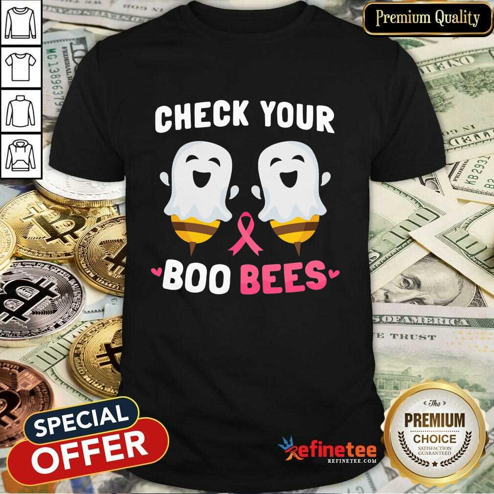 Fantastic Check Your Boo Bees Shirt
