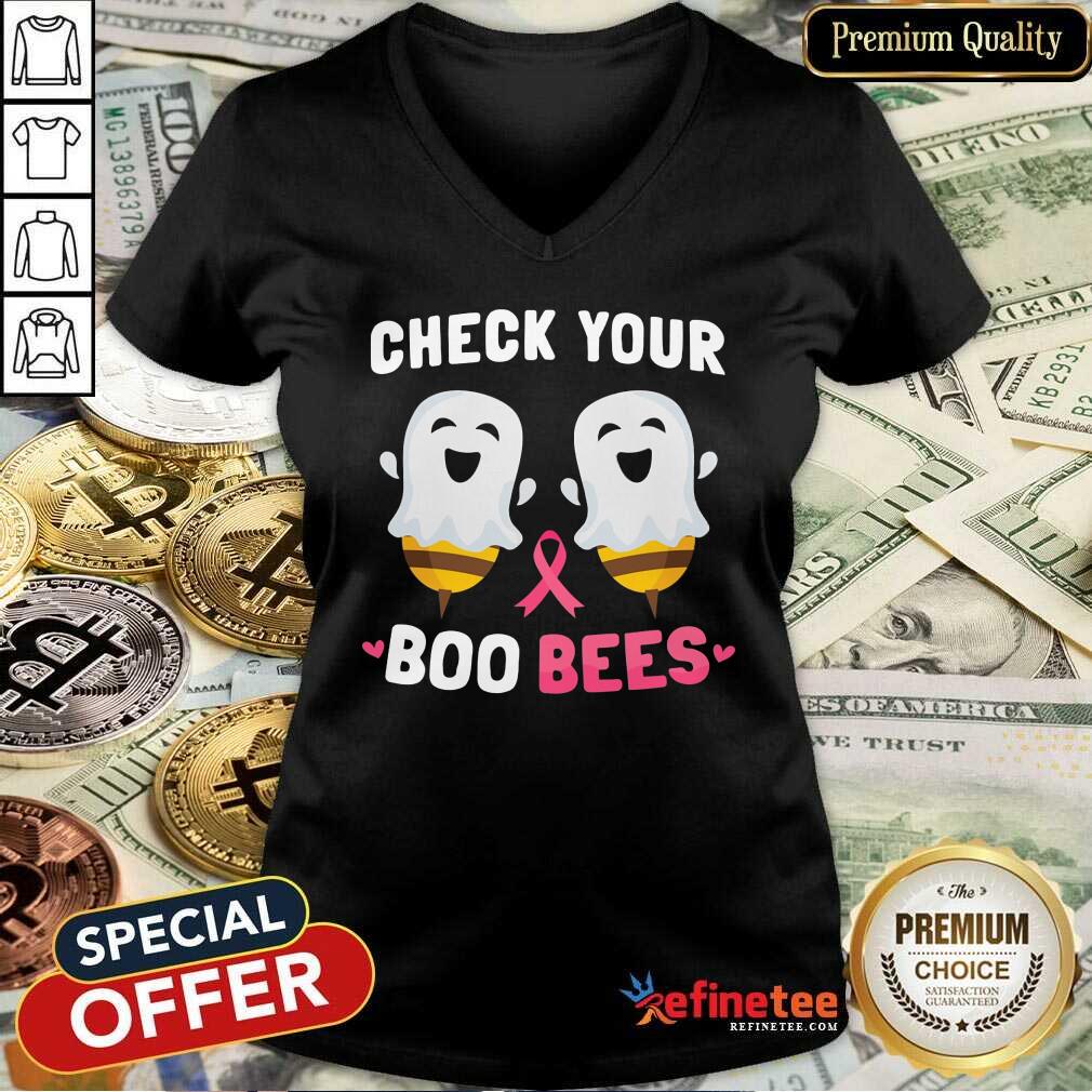 Fantastic Check Your Boo Bees Shirt