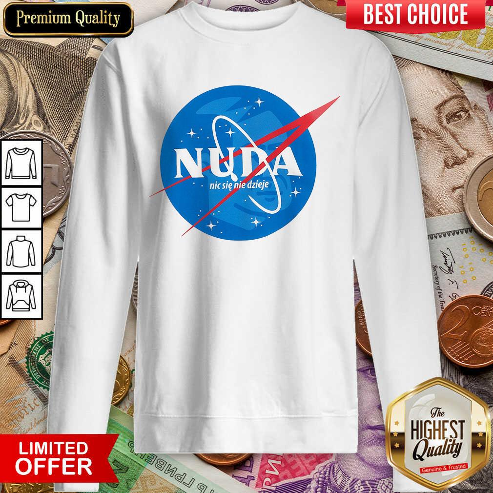 Fantastic Nuda Biała Koszulka Męska Shirt