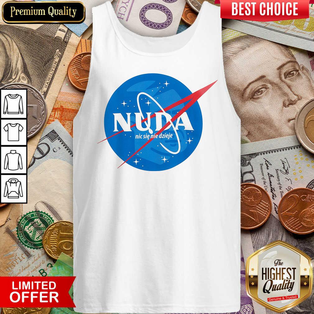 Fantastic Nuda Biała Koszulka Męska Shirt