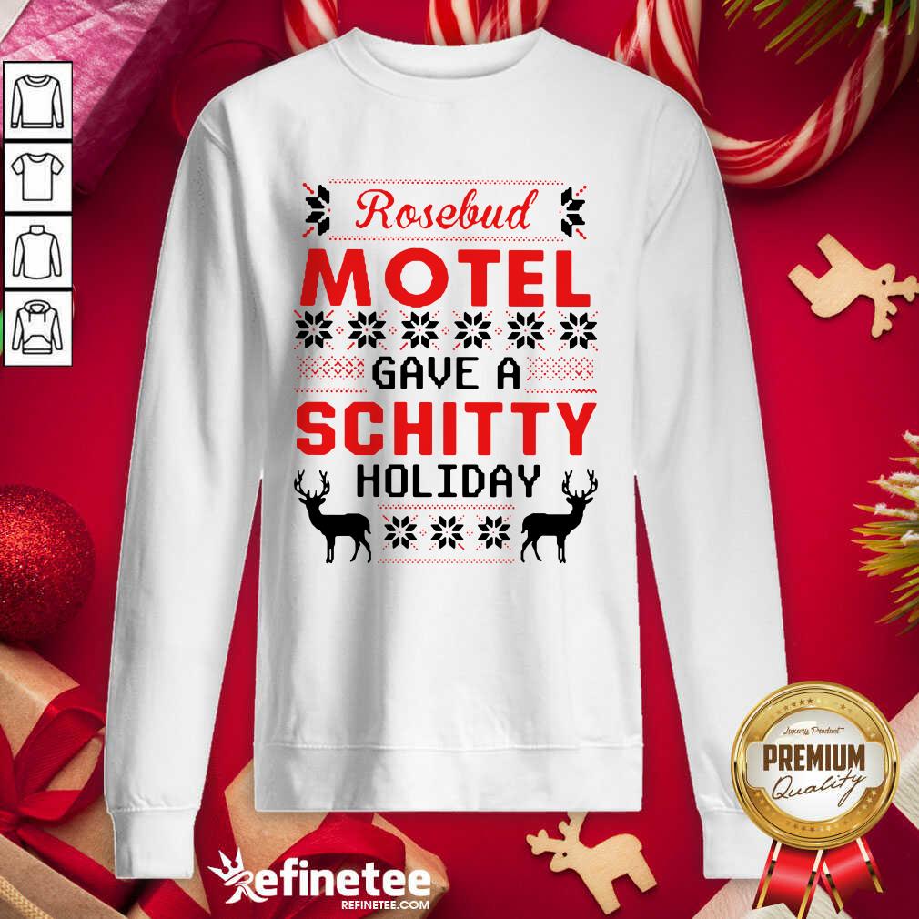 Fantastic Rosebud Motel Have A Schitty Holiday Ugly Christmas Shirt