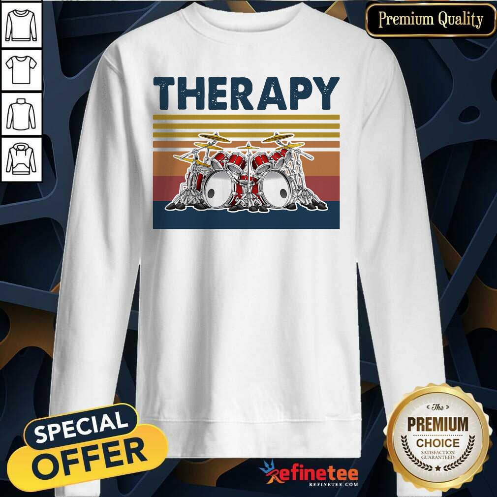 Fantastic Therapy Drum Band Music Vintage Shirt