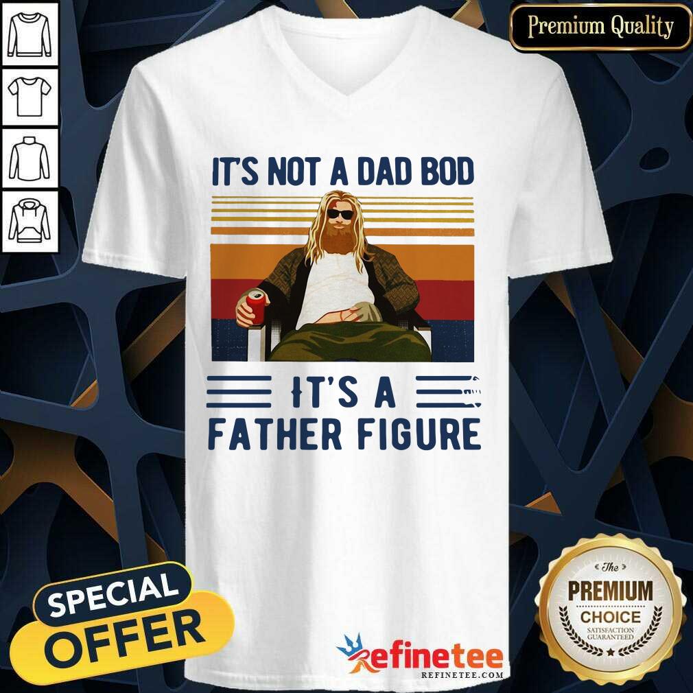 Fat Thor It's Not A Dad Bod Its A Father Figure Vintage Shirt