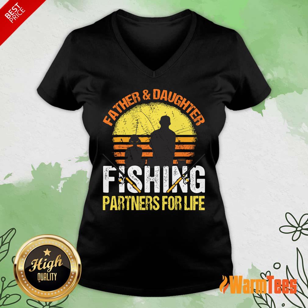 Father And Daughter Fishing Partners For Life Shirt