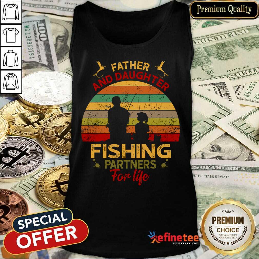 Father And Daughter Fishing Partners For Liter Vintage Shirt