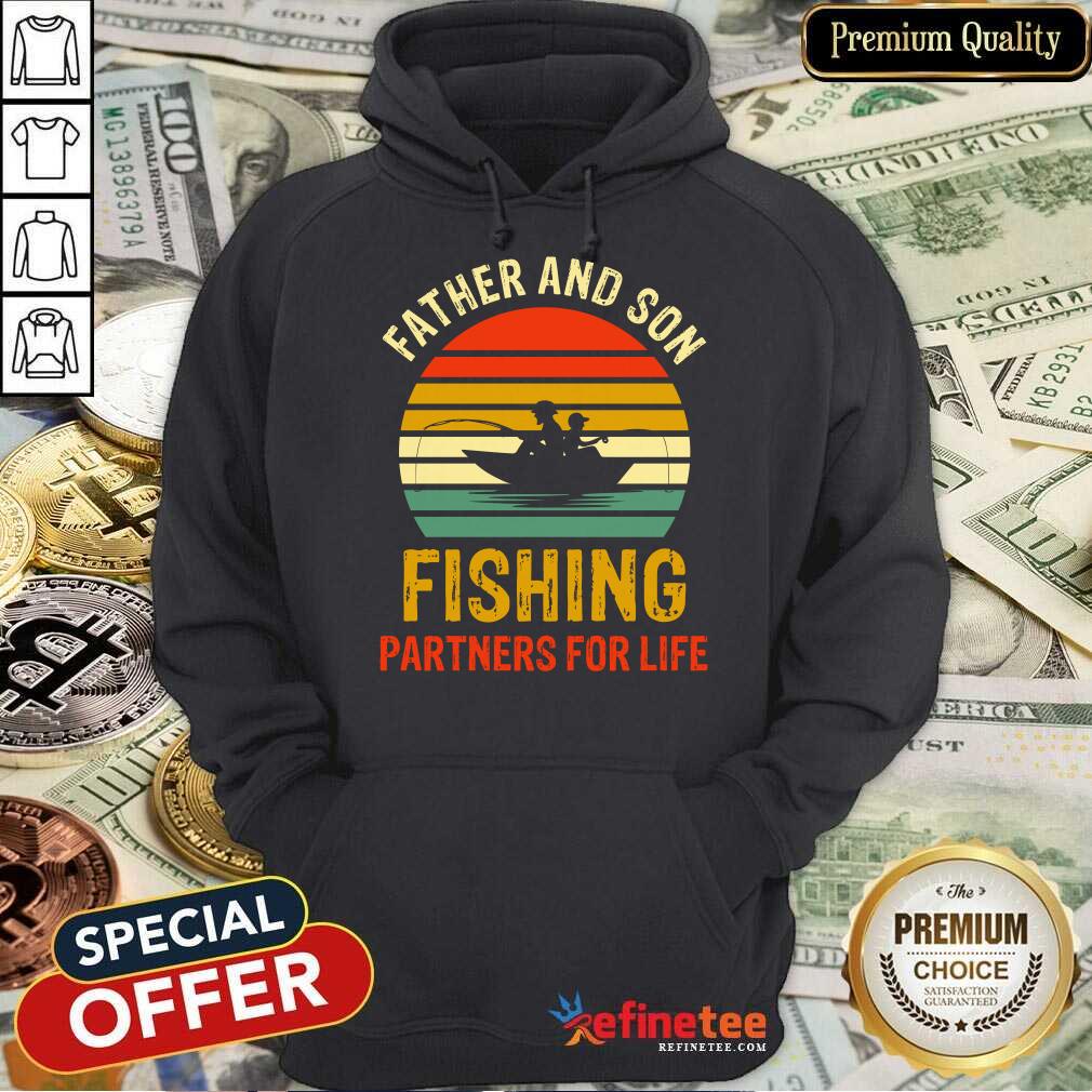 Father And Son Fishing Partners For Life Vintage Shirt