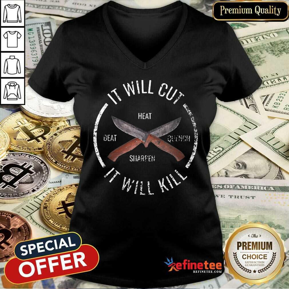 Fire Forged Knife Blacksmith Shirt