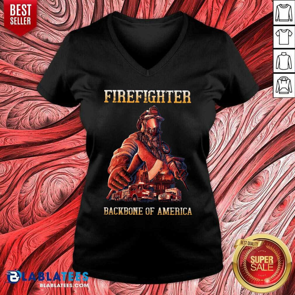 Firefighter Backbone Of America Shirt