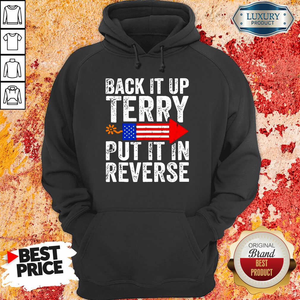 Firework Back It Up Terry Put It In Reverse American Flag Shirt