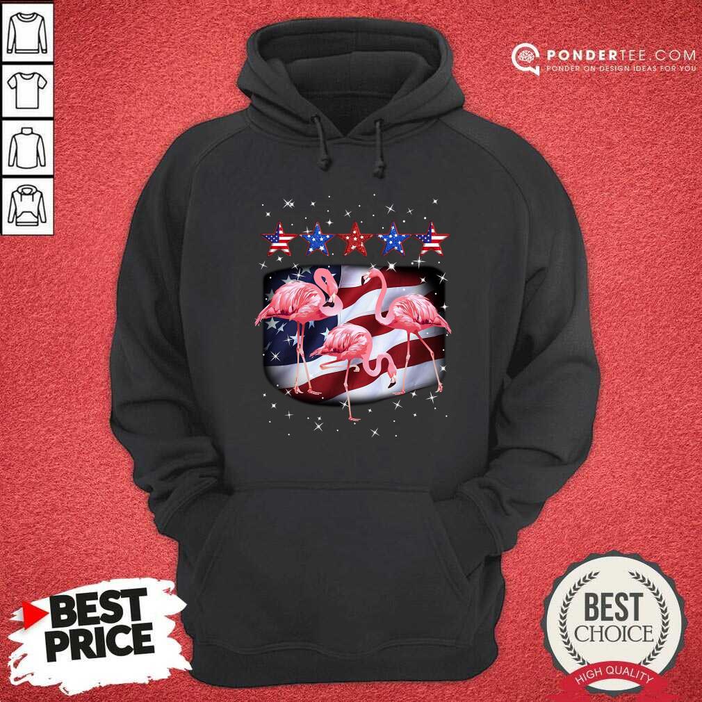 Flamingo Five Stars America For Flamingo Lover Shirt