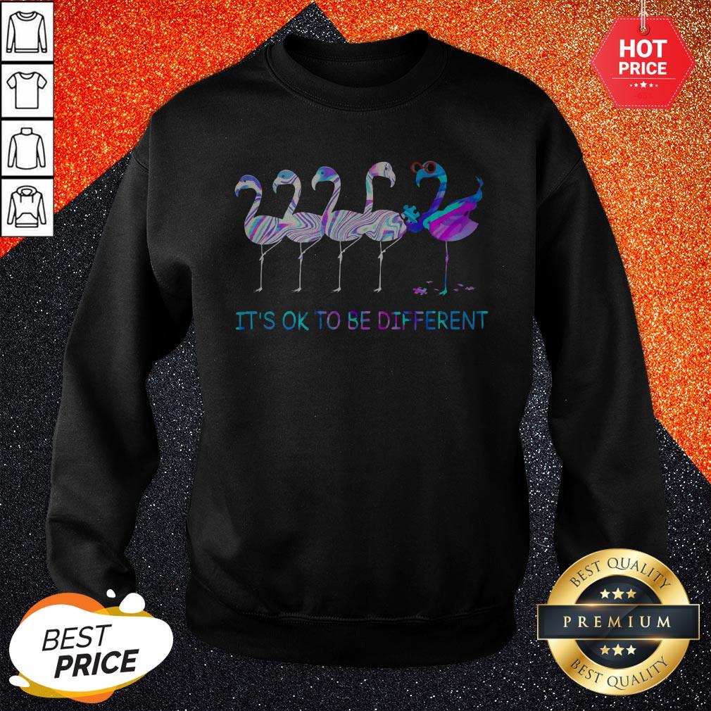 Flamingo It’s Ok To Be Different Shirt