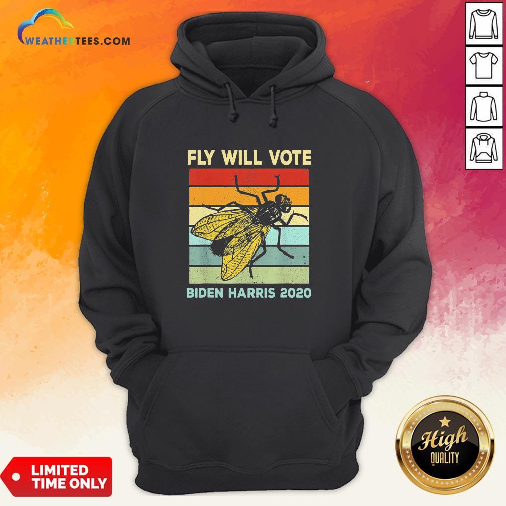 Fly Will Vote Biden Quote VP Debate Vintage 2020 T-Shirt
