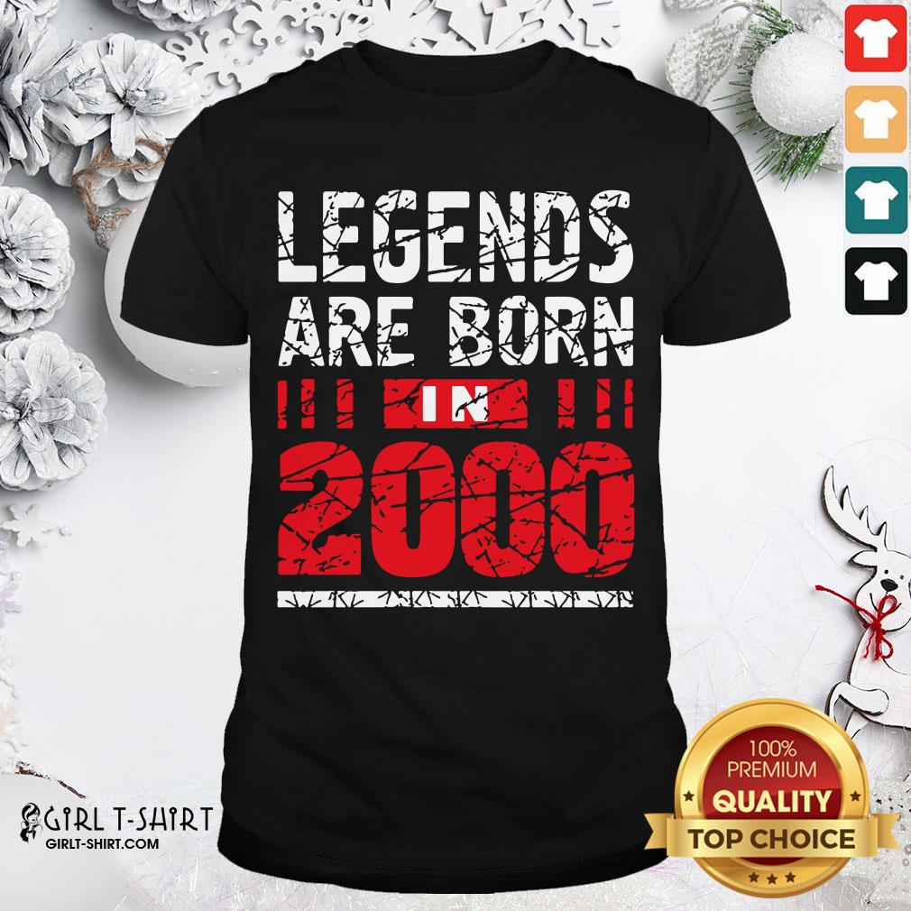 Frist Legends Are Born In 2020 Shirt