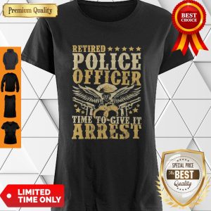 Aneisha Retired Police Officer Policeman Retirement Gift Shirt