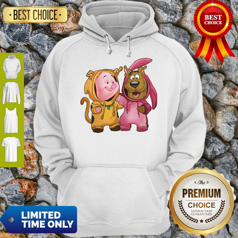 Funny Baby Piglet And Scooby Doo Shirt