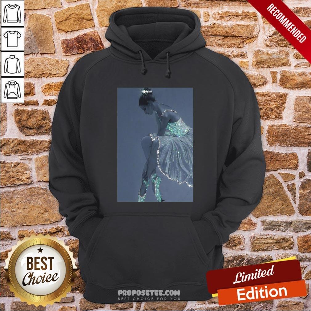 Funny Ballet Crystal Dress Vertical Poster Shirt