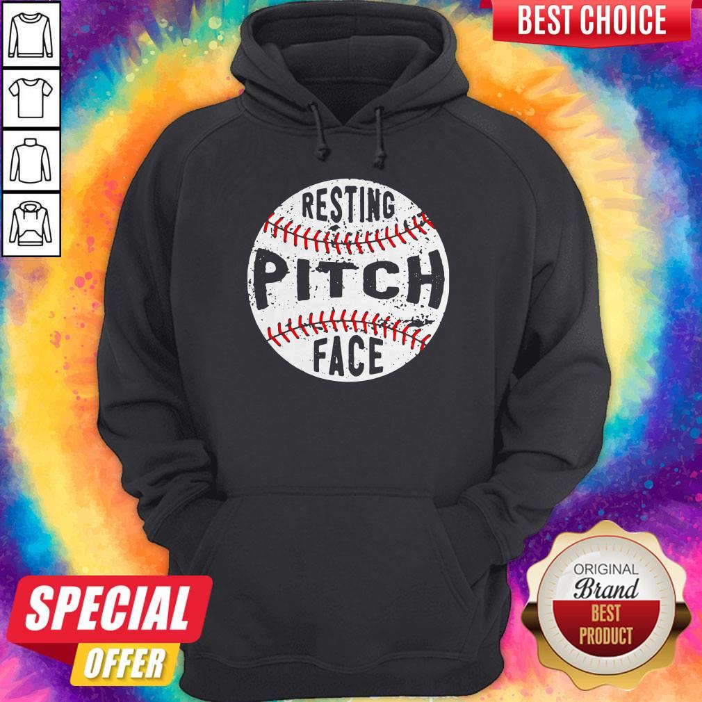 Funny Baseball Resting Pitch Face Shirt