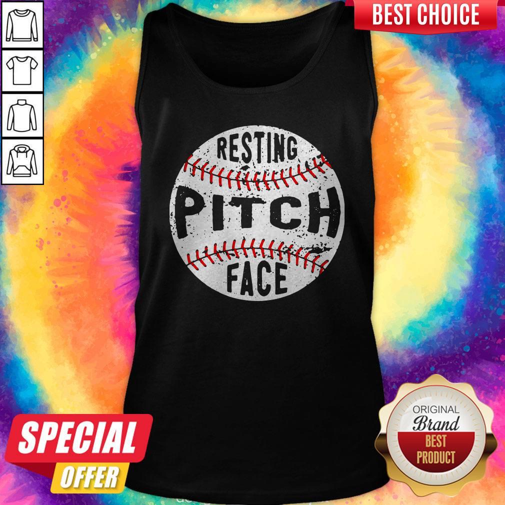 Funny Baseball Resting Pitch Face Shirt