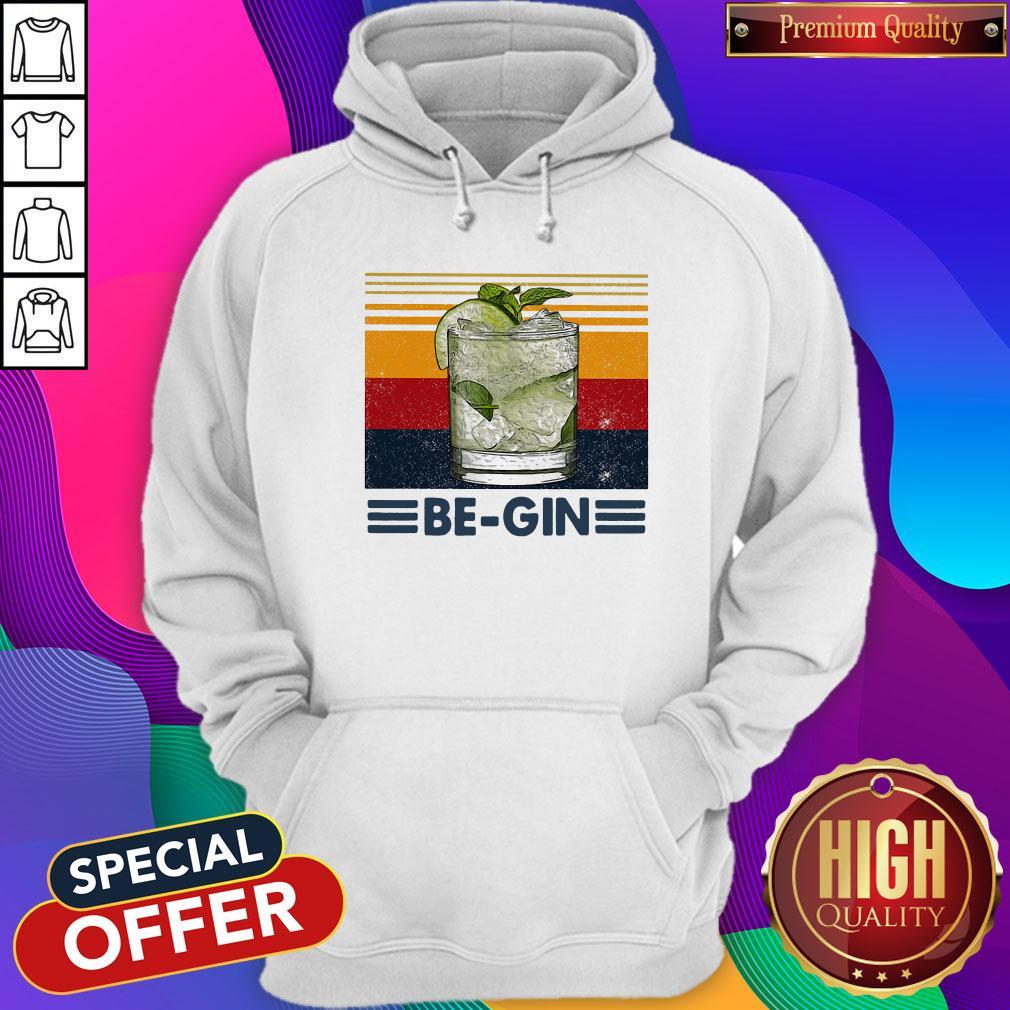 Funny Be Gin Whiskey Vintage Retro Shirt