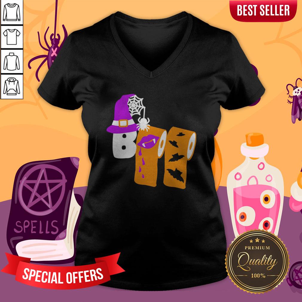 Funny Boo Witch Toilet Halloween Shirt