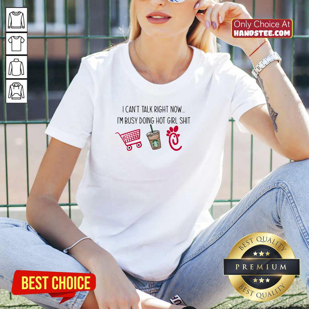 Funny Busy Doing 7 Hot Girl Shit Shirt
