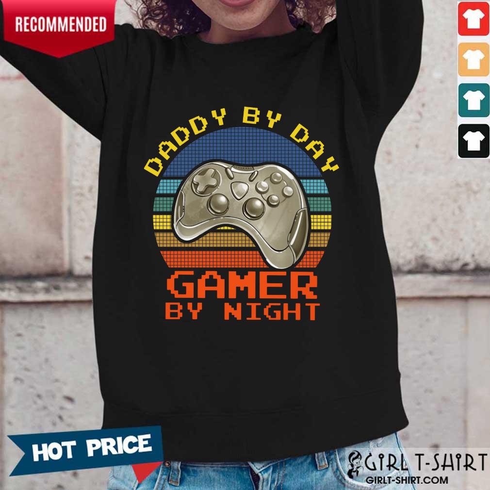 Funny Daddy By Day Gamer By Night Shirt