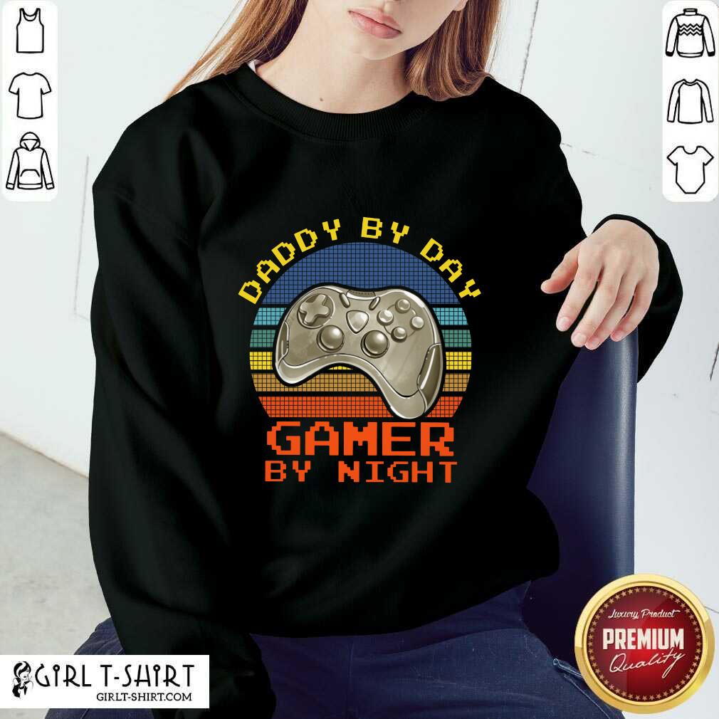 Funny Daddy By Day Gamer By Night Shirt