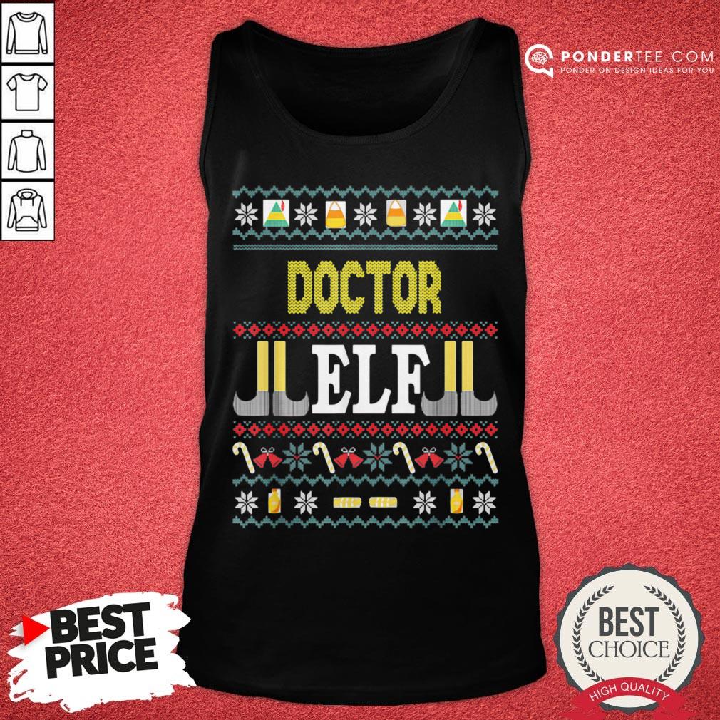 Funny Doctor Elf Christmas Shirt