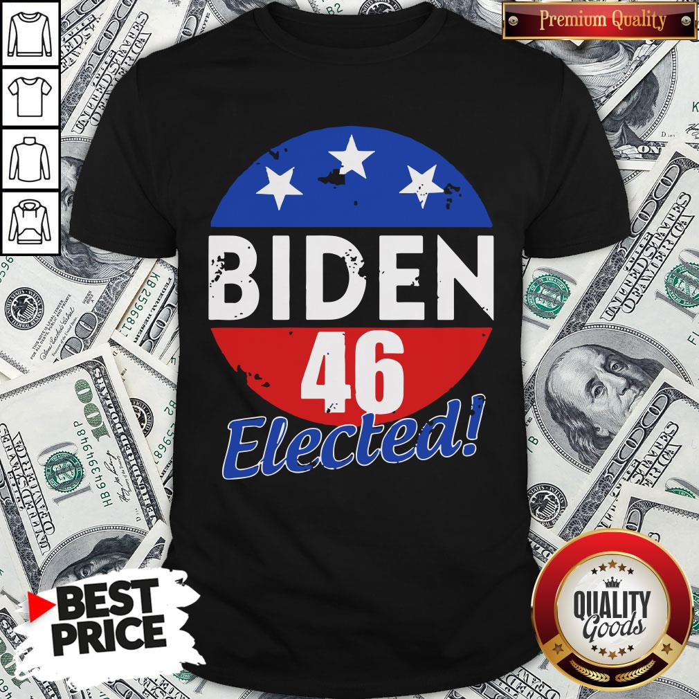 Funny Elected Celebrate Joe Biden 46th President 2020 Shirt