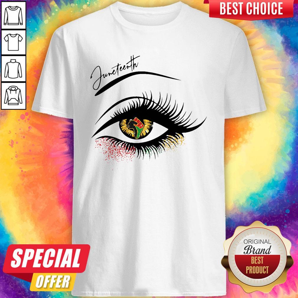 Funny Eye Juneteenth Shirt