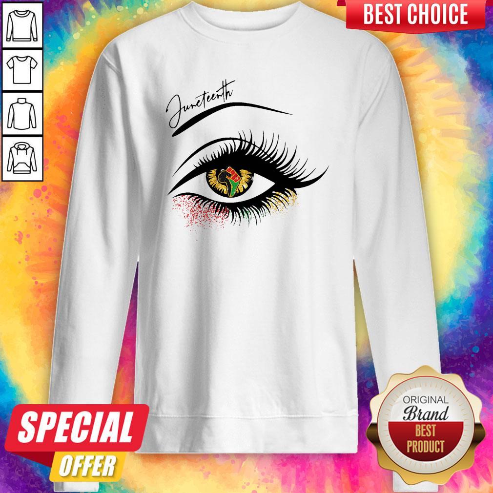 Funny Eye Juneteenth Shirt