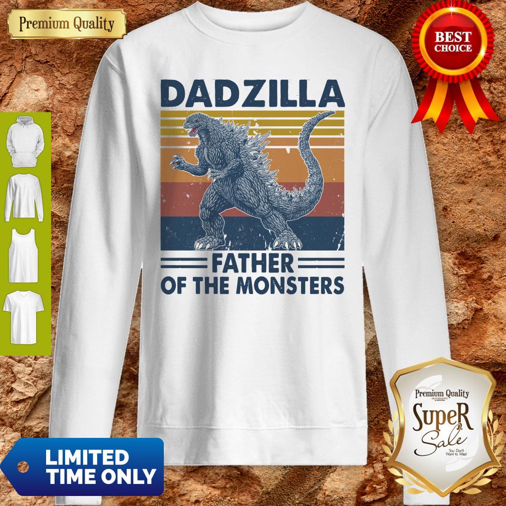 Funny Godzilla Father Of The Monsters Vintage Shirt