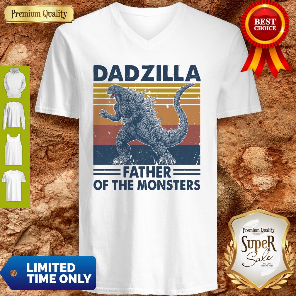 Funny Godzilla Father Of The Monsters Vintage Shirt