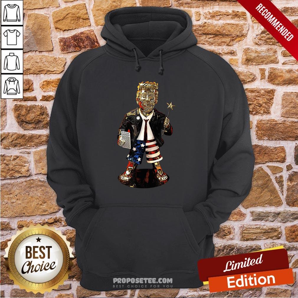 Funny Golden Trump Statue Shirt
