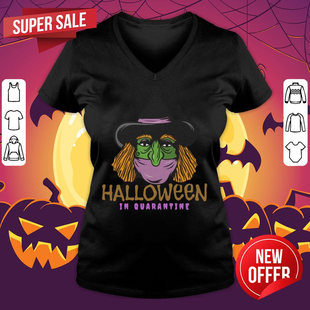 Funny Halloween In Quarantine Shirt