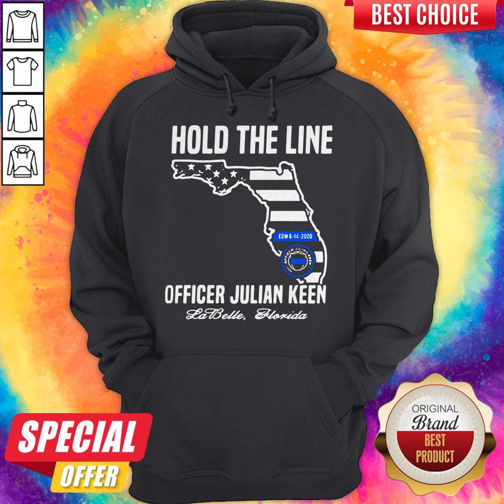 Funny Hold The Line Officer Julian Keen Jabette Florida Shirt