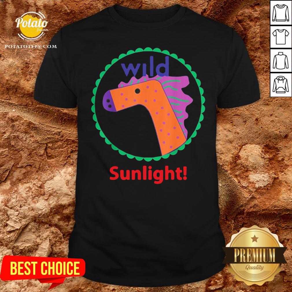 Funny Horse Art Sunlight Shirt