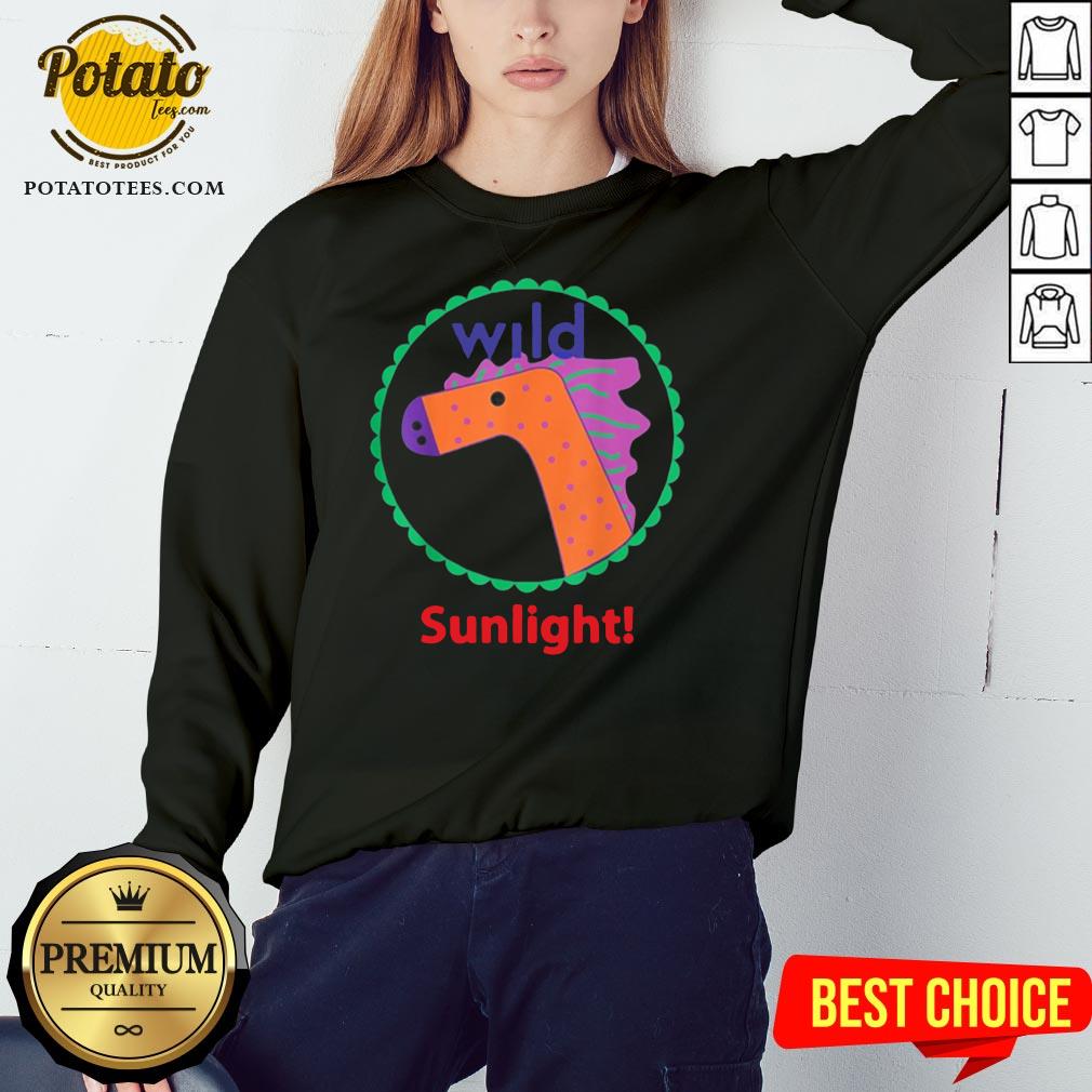 Funny Horse Art Sunlight Shirt