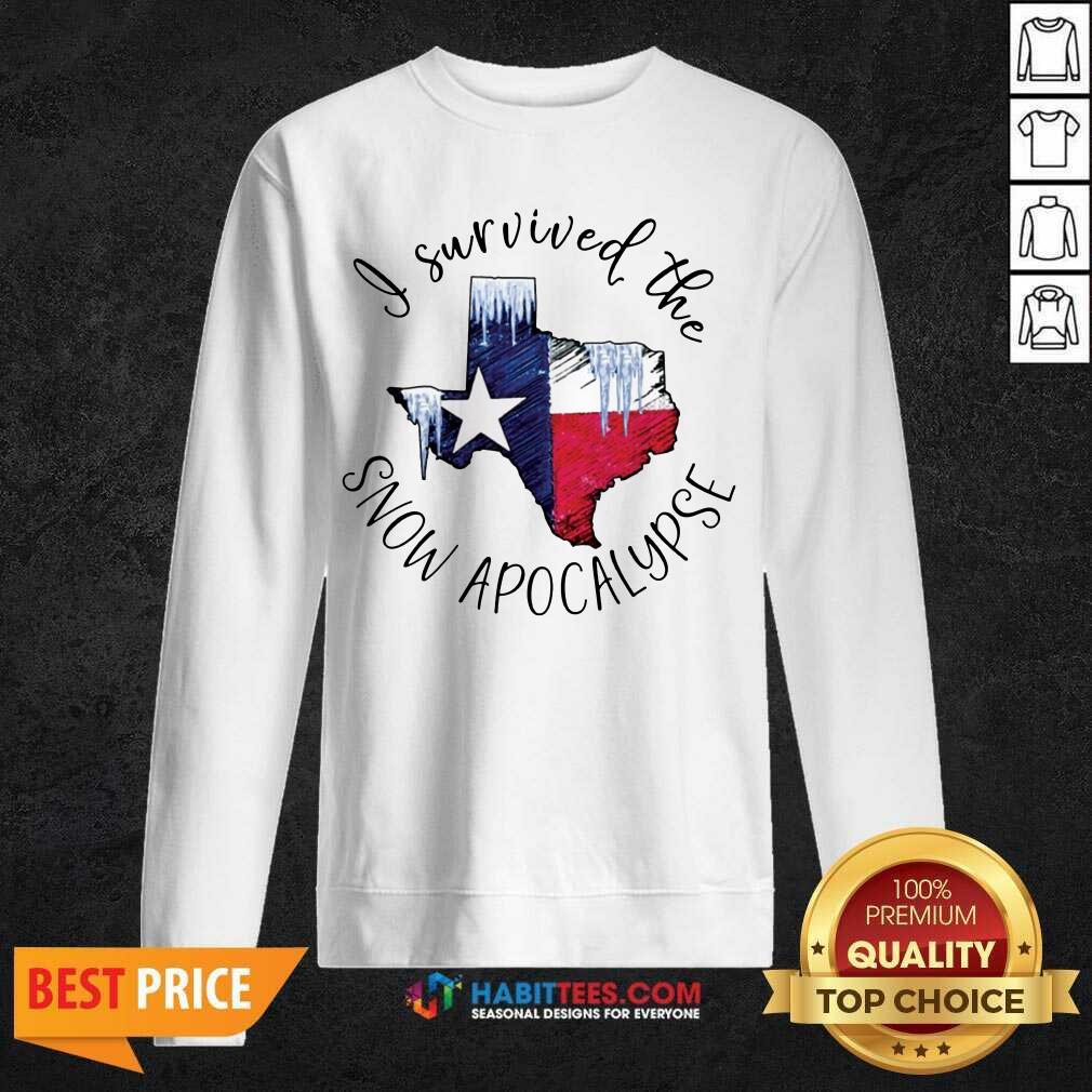 Funny I Survived The Snow Apocalypse Texas 01 Shirt