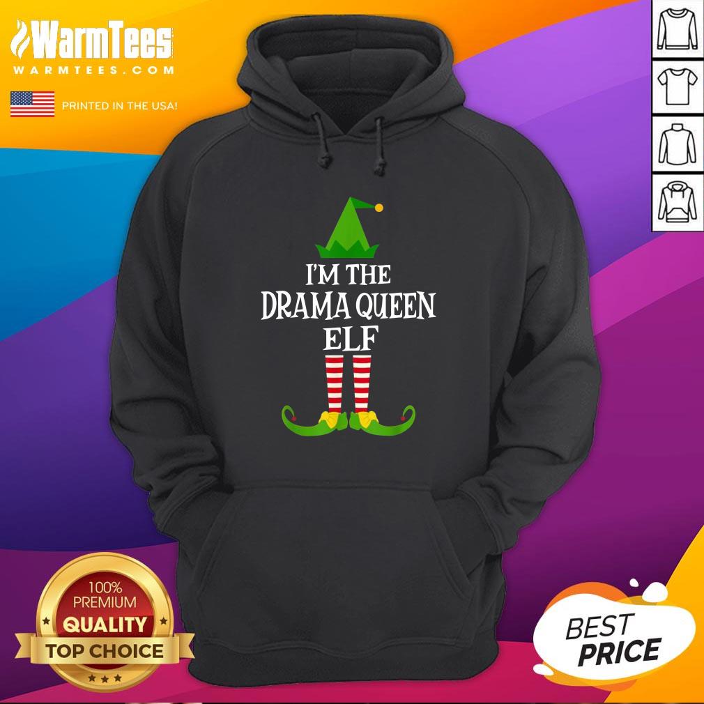 Funny Im The Drama Queen Elf Matching Family Christmas Shirt