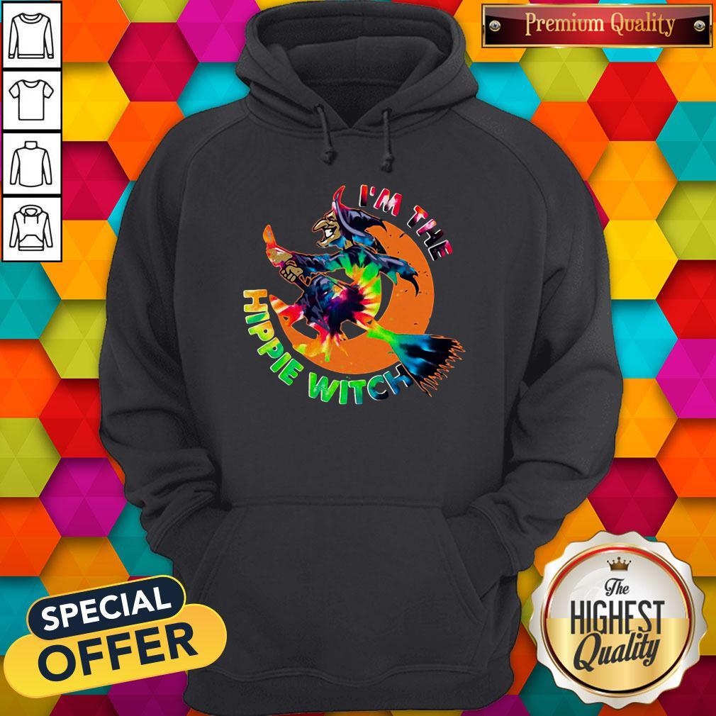 Funny I'm The Hippie Witch Halloween Shirt