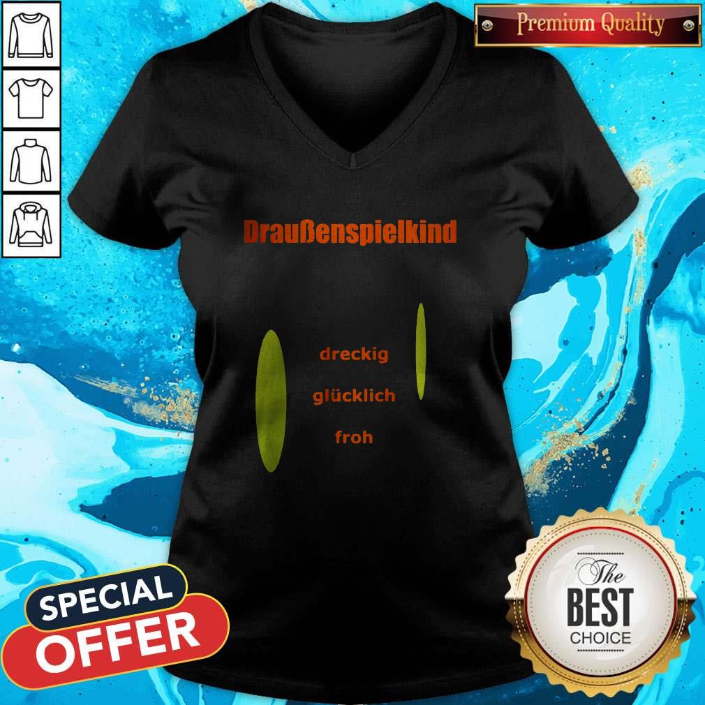 Funny Kinder Drau Spielkind Shirt