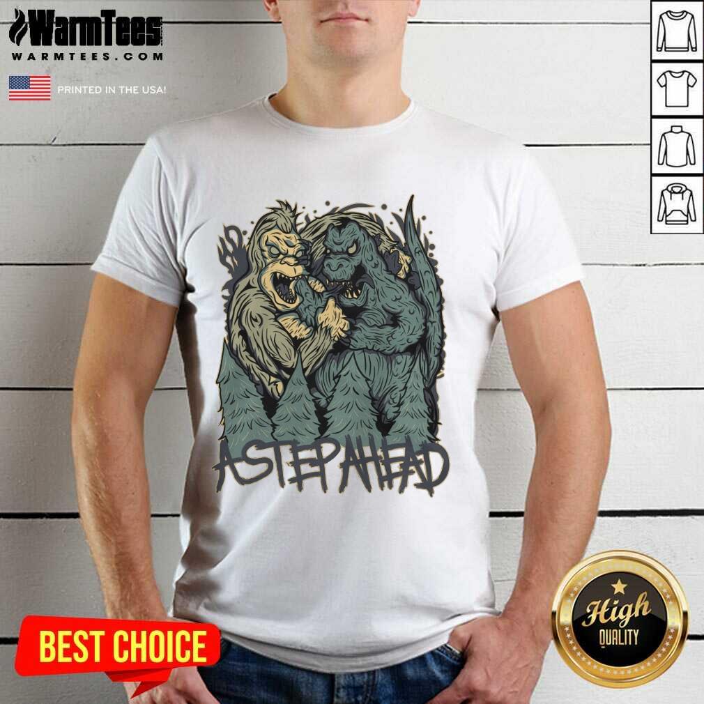 Funny Kong Vs Godzilla Astepahead Shirt